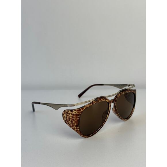 NEW Saint Laurent SLM137 Amelia Brown Havana Sunglasses - Picture 4 of 6